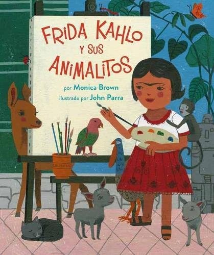 Portada de Frida Kahlo y sus animalitos