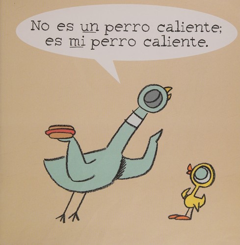 Portada de !La paloma encuentra un perro caliente!