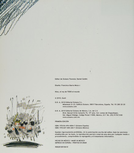 Portada de Nino, el rey de todo el mundo