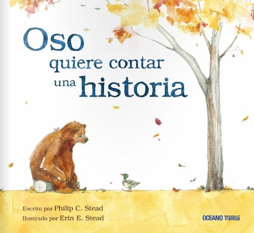 Portada de Oso quiere contar una historia
