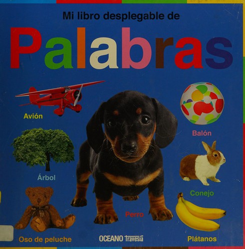 Portada de Mi libro desplegable de palabras (BOARD BOOK)