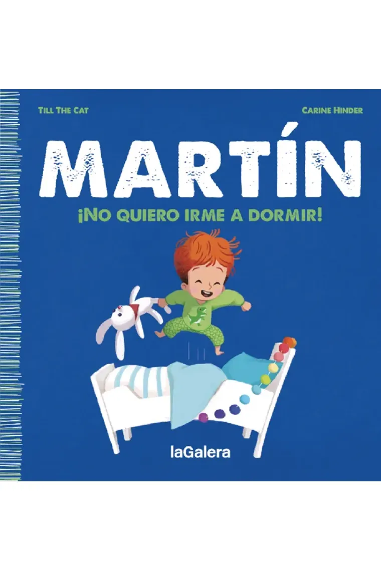 Portada de Martín. ¡No quiero irme a dormir!