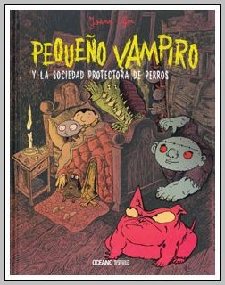 Portada de Pequeño vampiro y la sociedad protectora de perros