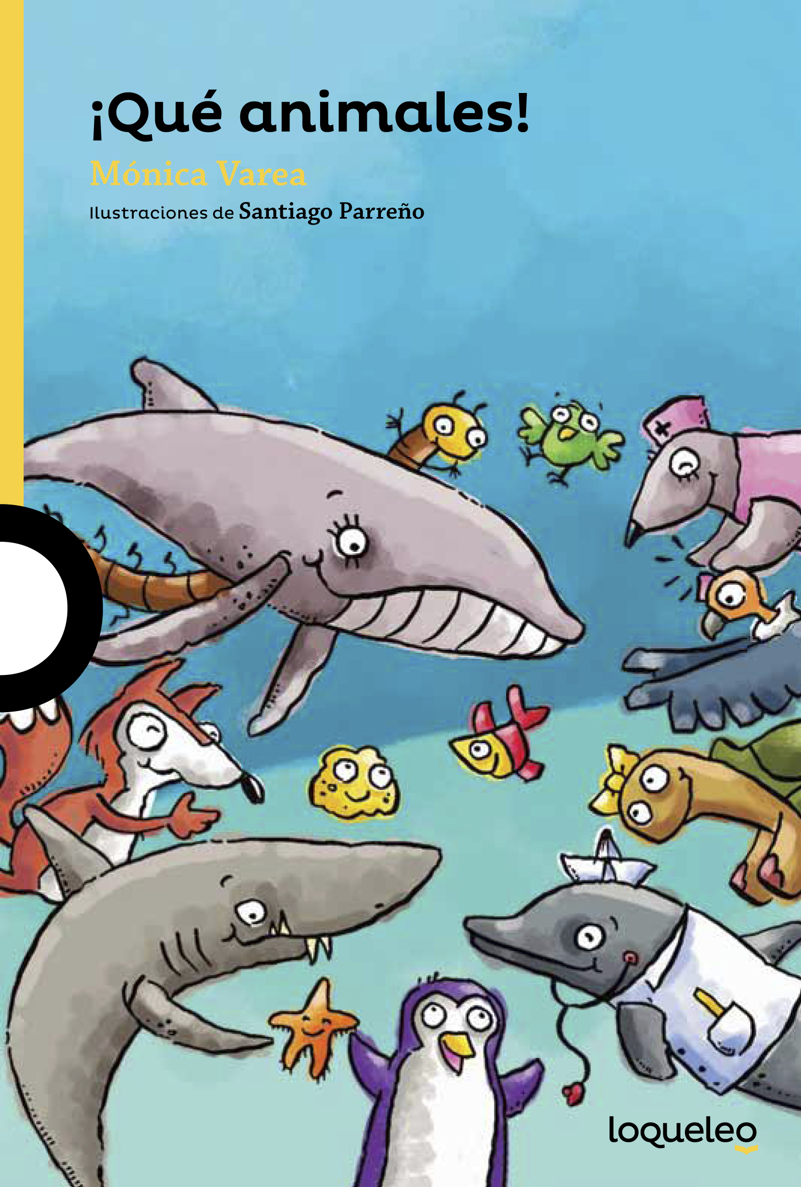 Portada de ¡Qué animales!